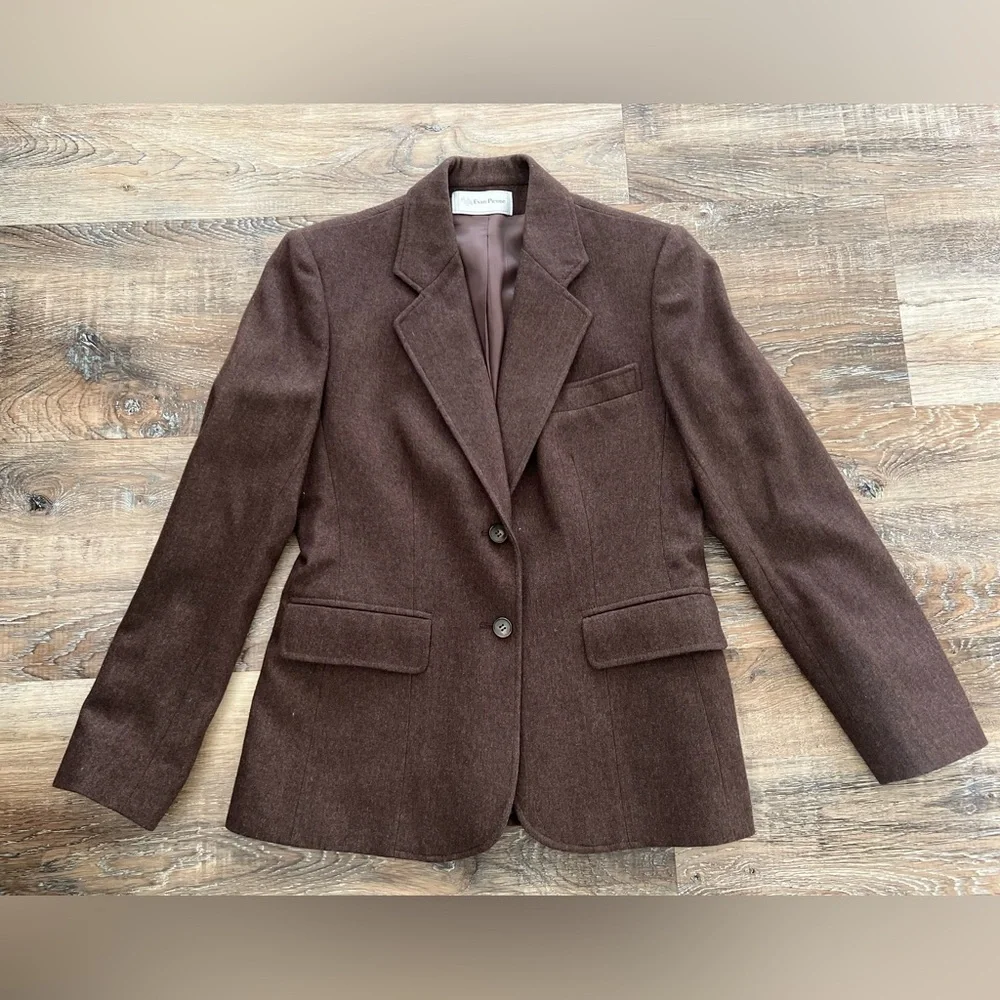 Bundle of Vintage Wool Academia Blazers size small - Picture 7 of 11